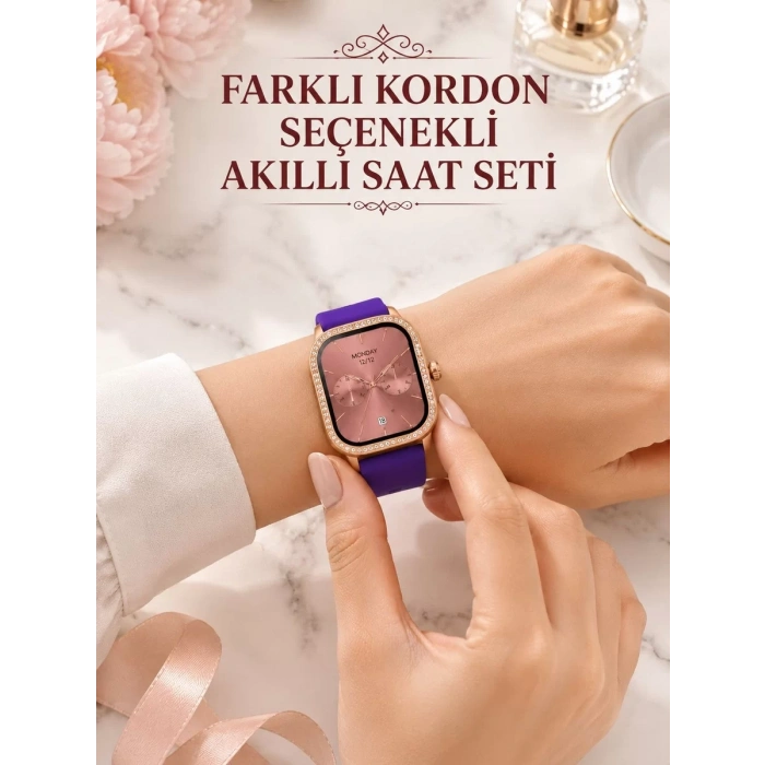 Aktivite ve Uyku Takipli Kadın Akıllı Saat