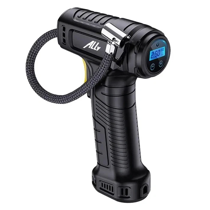 ALLY 120W Kablosuz Basınç Göstergeli Mini Hava Popmpası KompresörST-5007C-(5775)