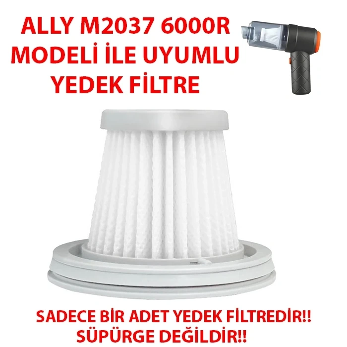 Ally 6000r Araç Süpürgesi için Yedek Filtre-(5775)