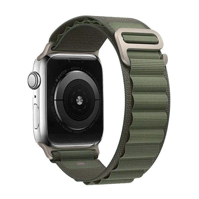 Ally Apple Watch 7-8 41mm 6-5-4 40mm Alpine Loop Kayış Kordon 3-2-1 38mm-(5775)