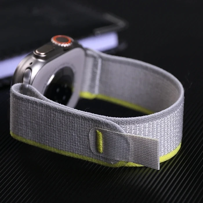 Ally Apple Watch 7-8 41mm 6-5-4 40mm Field Loop Kayış Kordon 3-2-1 38mm-(5775)