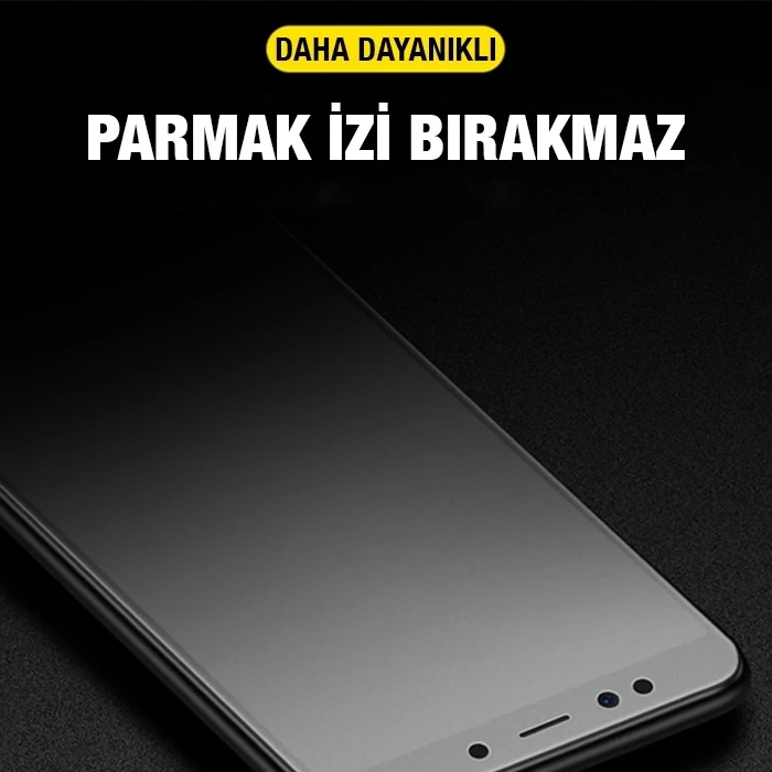 ALLY iPhone 11 Pro 5.8inç Full Glue Matte Tempered Cam  Ekran Koruyucu iPhone XS / X /-(5775)