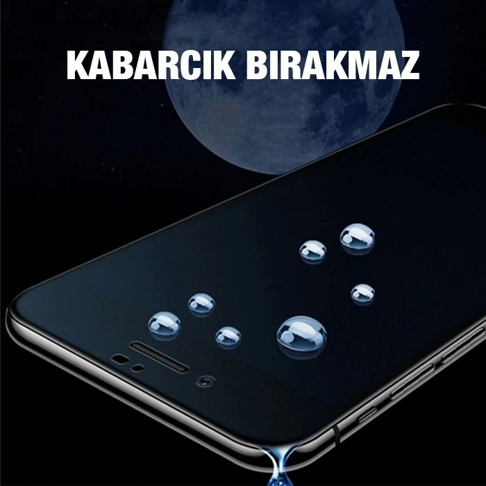 ALLY İPhone 12 Pro Max 6.7inç Full Glue Matte Tempered Cam  Ekran Koruyucu-(5775)