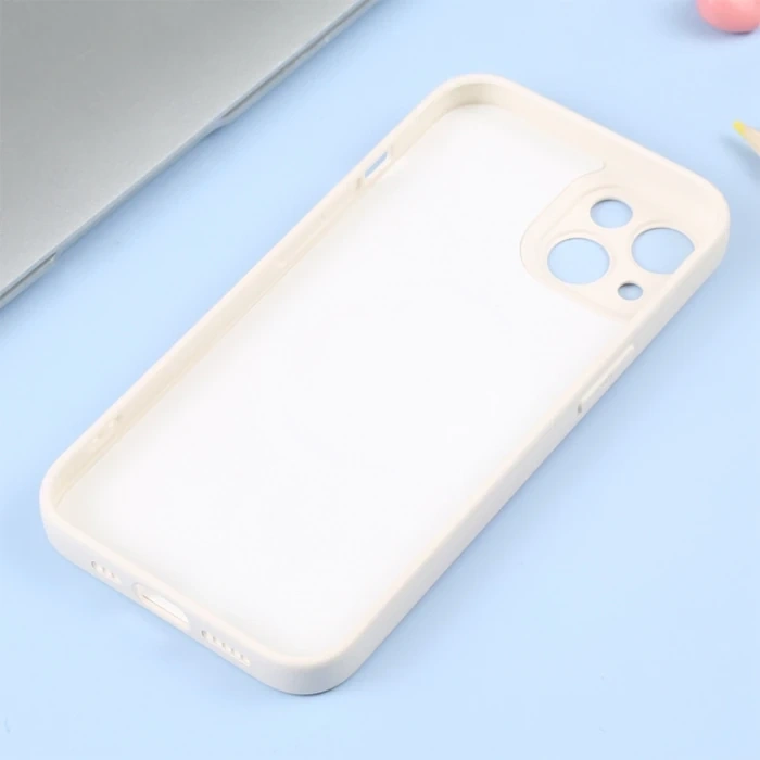 ALLY iPhone 14 6.1inç Liquid Silica Magsafe Uyumlu Silikon Kılıf-(5775)