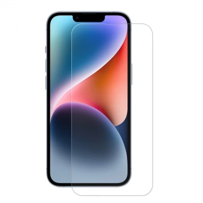 ALLY iPhone 14 6.1inç Tempered Kırılmaz Cam Ekran Koruyucu-(5775)