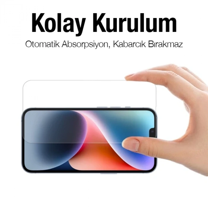 ALLY iPhone 14 6.1inç Tempered Kırılmaz Cam Ekran Koruyucu-(5775)