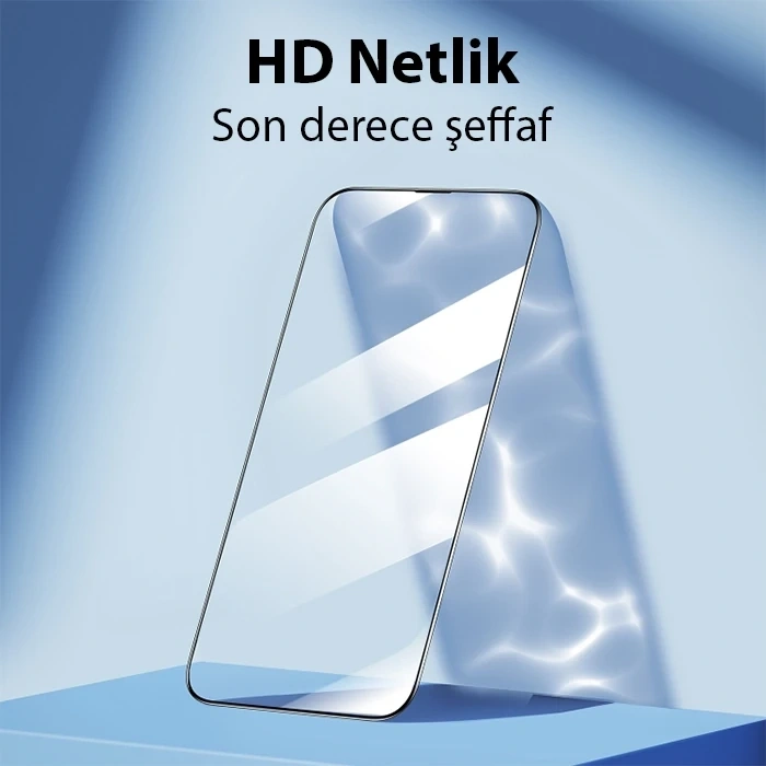 Ally iPhone 14 Pro Full Hd Kırılmaz Cam Ekran Koruyucu-(5775)