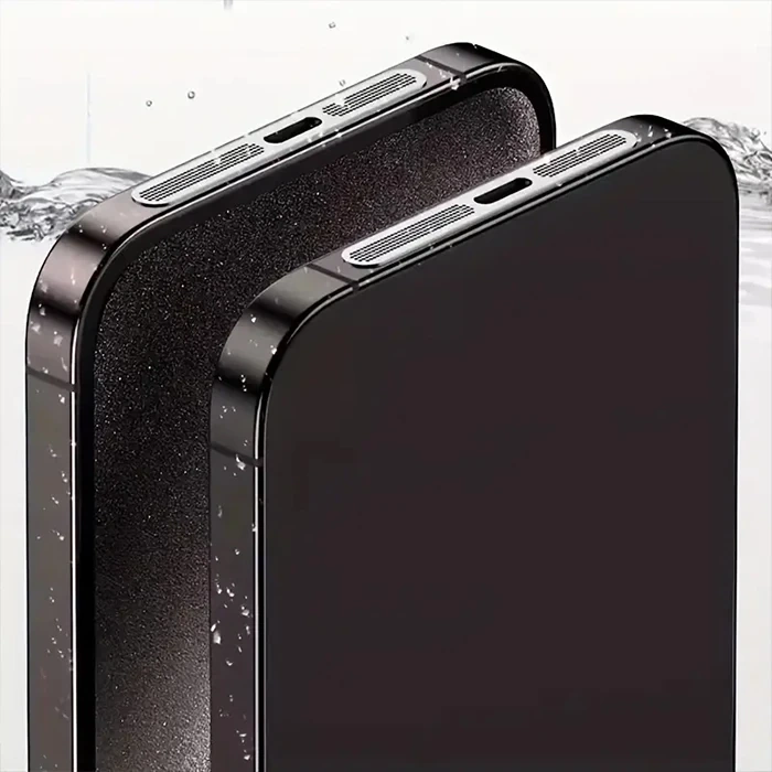 Ally iPhone 14 Pro Max  İçin Anti-Dust Toz Ve Kir Önleyici Sticker 2 Adet Set-(5775)