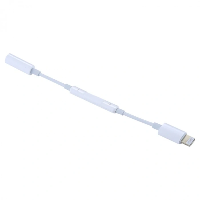 Ally Mh020 İPhone 14-13-12-11 Lighting 3.5mm Kulaklık Jakı Adaptörü-(5775)