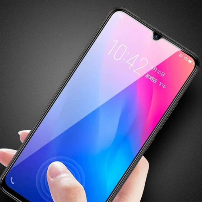 ALLY OPPO Realme C11 9D Full Glue Tempered Cam Ekran Koruyucu-(5775)