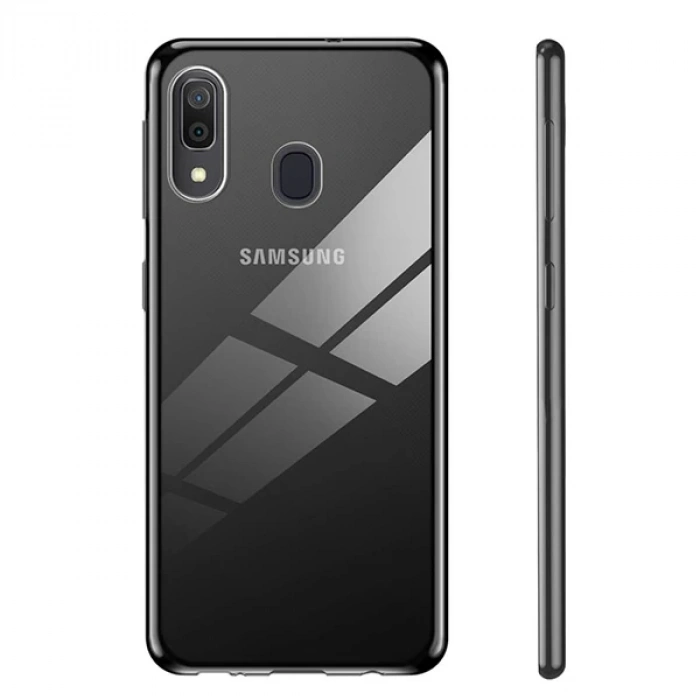 Ally Sm Galaxy A20/A30 Ultra Koruma Soft Şeffaf Silikon Kılıf-(5775)