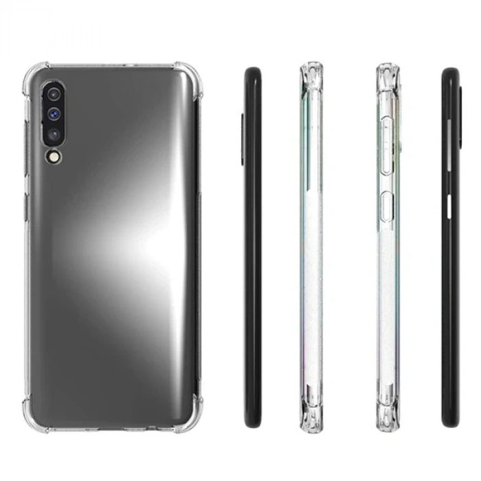 Ally Sm Galaxy A50/A50S/A30S Anti-Drop Darbe Emici Silikon Kılıf-(5775)
