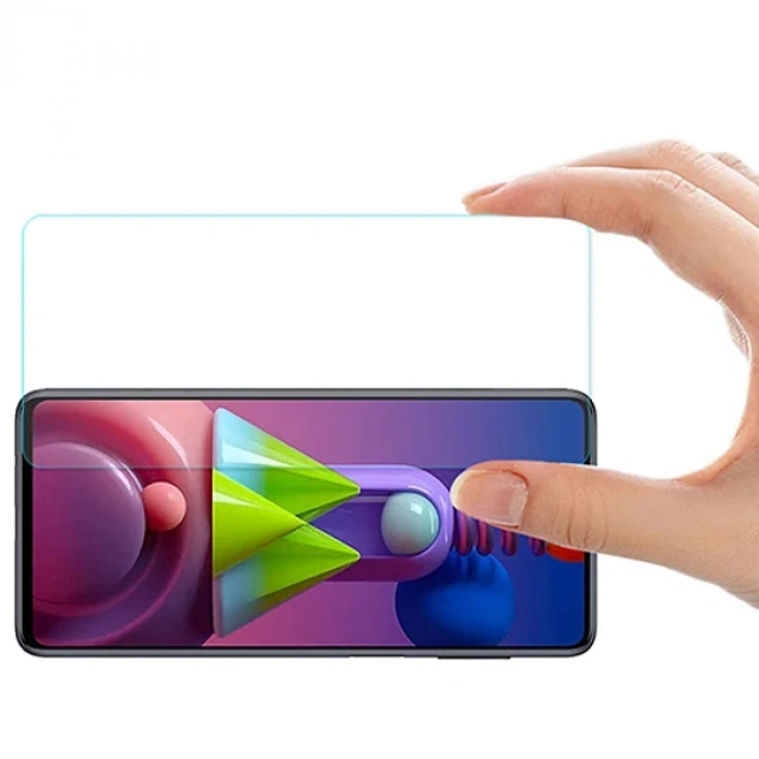 ALLY Sm Galaxy M51 Tempered Kırılmaz Cam Ekran Koruyucu-(5775)