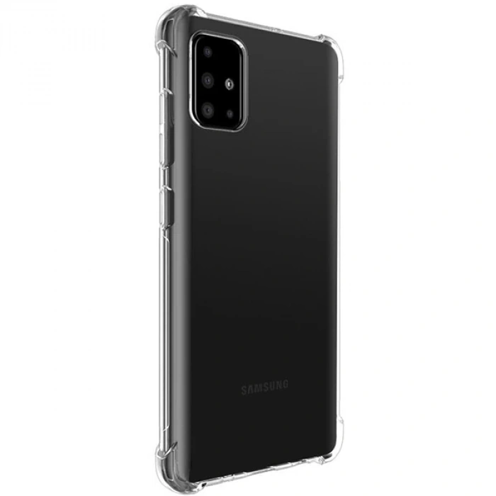 Ally SM Galaxy Note 10 Lite-A81 Anti-Drop Darbe Emici Silikon Kılıf-(5775)