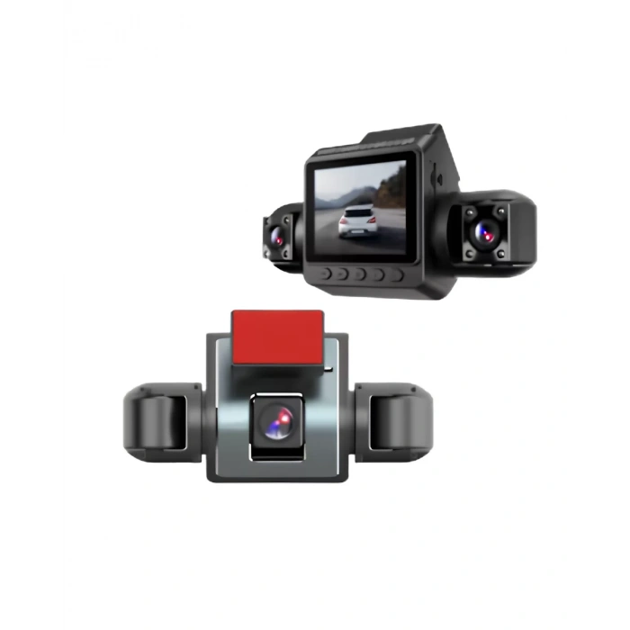 Araç Ön Arka İç Kamera Sistemi Full HD Hareket Sensörlü Kayıt Cihazı