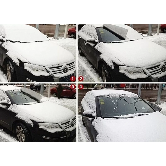 Araç Ön Cam Brandası Kar-Buz Önleyici Koruyucu