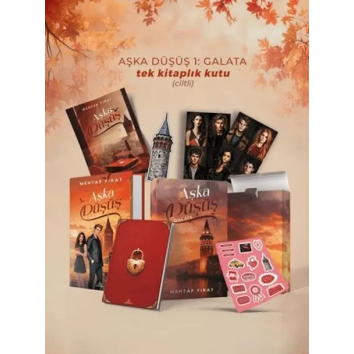 Aşka Düşüş 1: Galata - Tek lık Kutu (Ciltli)
