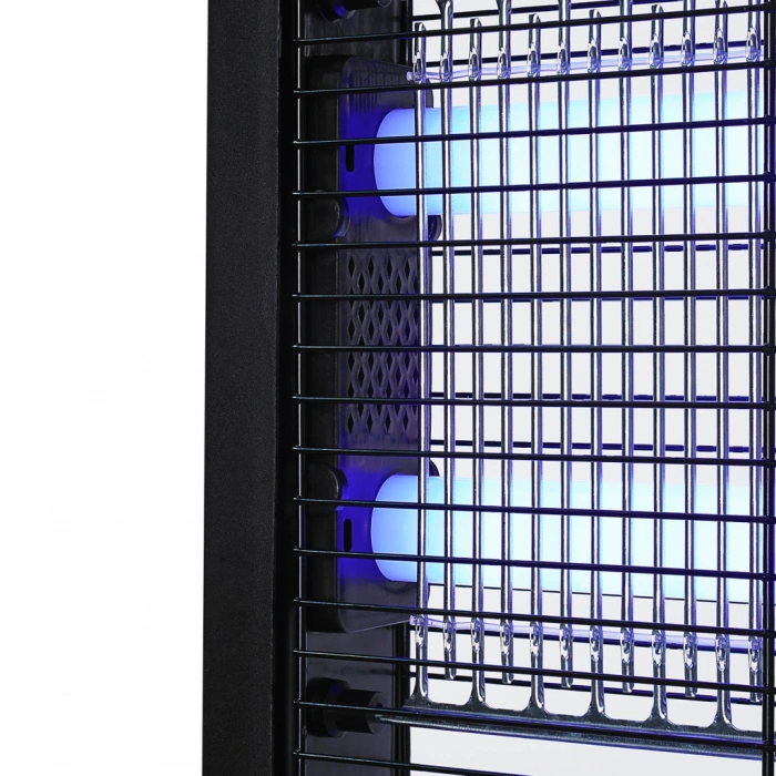 ASONIC AS-A29 Siyah 6W 2000V Masaüstü Zincir Askılı 2adet UV Mor Işıklı Siyah Kasa Sinek Öldürücü(1923)