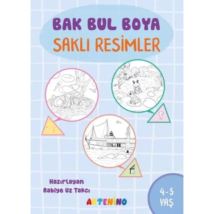 Bak Bul Boya – Saklı ler 4-5 Yaş