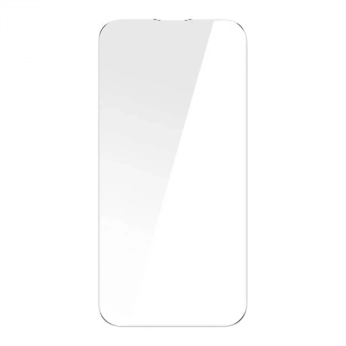 Baseus 0.3mm Crystal iPhone 14 Plus - 13 Pro Max Full Tempered Ekran Koruyucu-(5775)