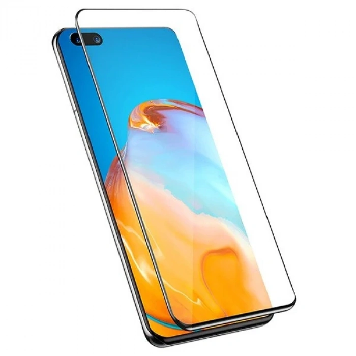 Baseus Huawei P40 0.15mm Full Kaplayan Ekran Koruyucu 2 Adet Set-(5775)