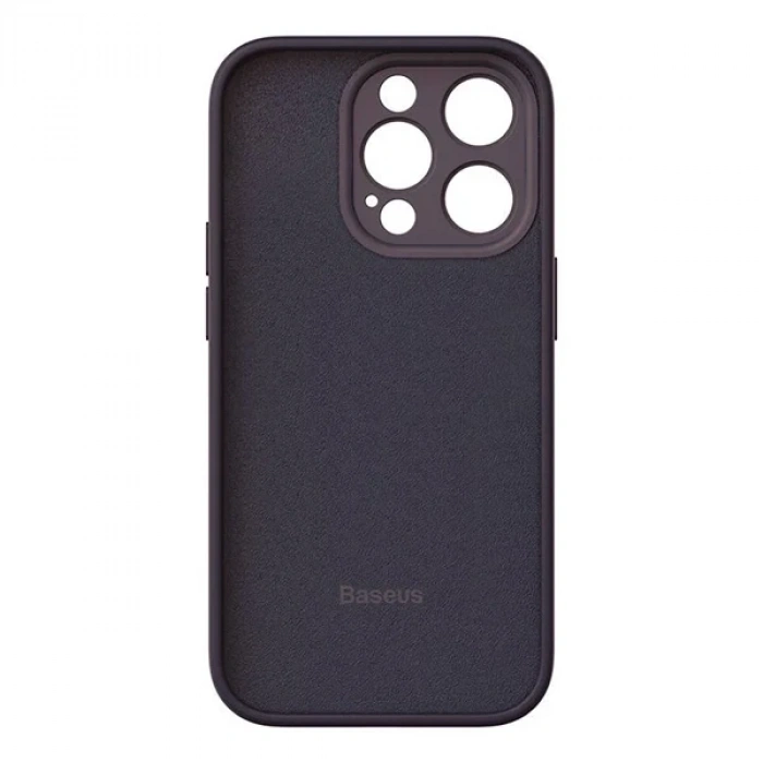 Baseus Liquid Silica iPhone 14 Pro Silikon Kılıf + Tempered Ekran Koruyucu Set-(5775)