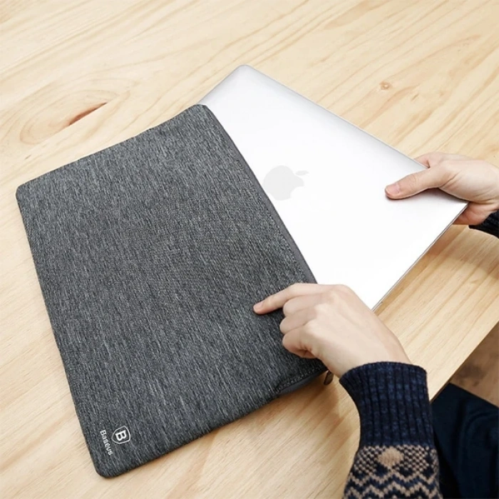 Baseus Macbook Pro 15 İnch Universal Laptop Kılıf Çantası-(5775)