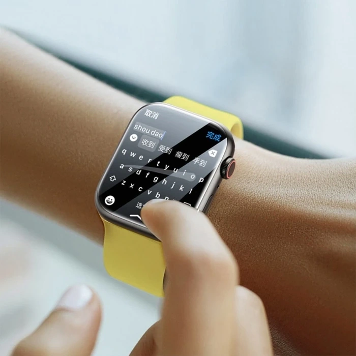 Baseus NanoCrystal Series Apple Watch 4/5/6/SE/SE 2 40mm Ekran Koruyucu 2 Adet-(5775)