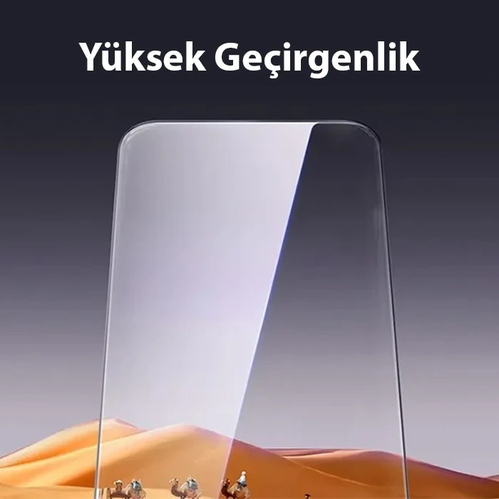 Baseus Schott iPhone 15 Plus HD Tempered Full Koruma Cam Ekran Koruyucu-(5775)