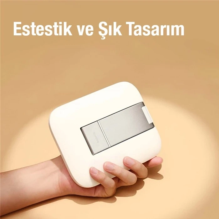 Baseus Seashell Ayarlanabilir Yükseklik Katlanabilir Tablet Standı-(5775)