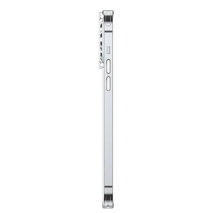 Baseus Simple Case iPhone 13 Pro Max İnce Silikon Şeffaf Kılıf-(5775)