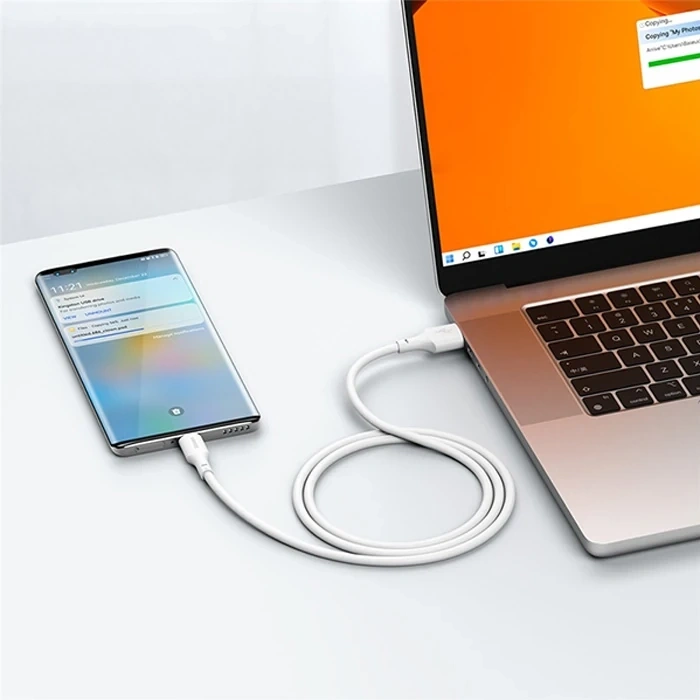 Baseus Simple Wisdom 100W USB to Type-C Hızlı Data Şarj Kablosu-(5775)