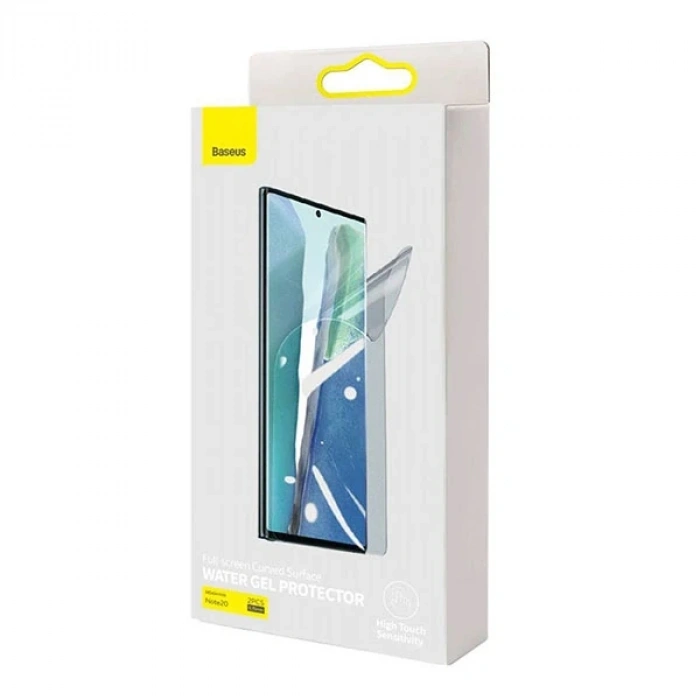 Baseus Sm Galaxy Note 20 Full Ekran Koruyucu 0.15mm 2 Adet Set Water Gel-(5775)