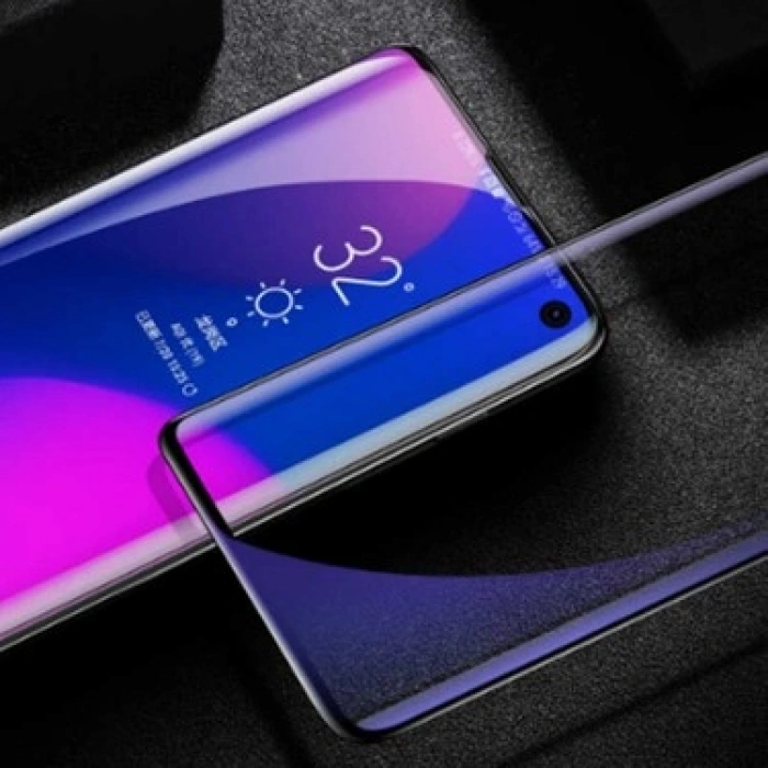 Baseus Sm Galaxy S10 Full Kaplayan Pet Ekran Koruyucu 2 Adet Set-(5775)