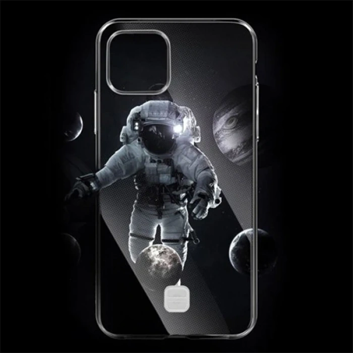 Baseus Transparent Key İPhone 11 Pro Max 6.5inch (2019) Şeffaf Silikon Kılıf-(5775)