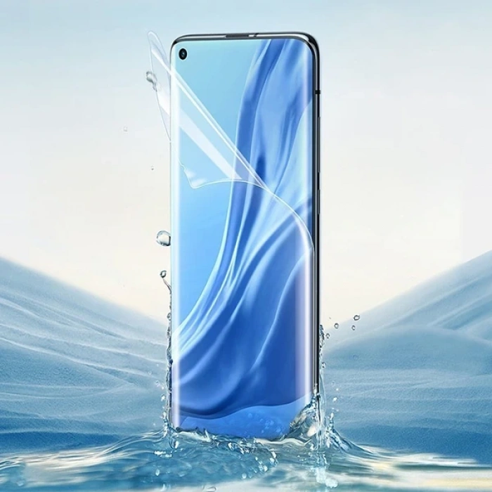 Baseus Xiaomi Mi 11 Curved Full Ekran Koruyucu 0.15mm Water Gel 2 Adet Set-(5775)