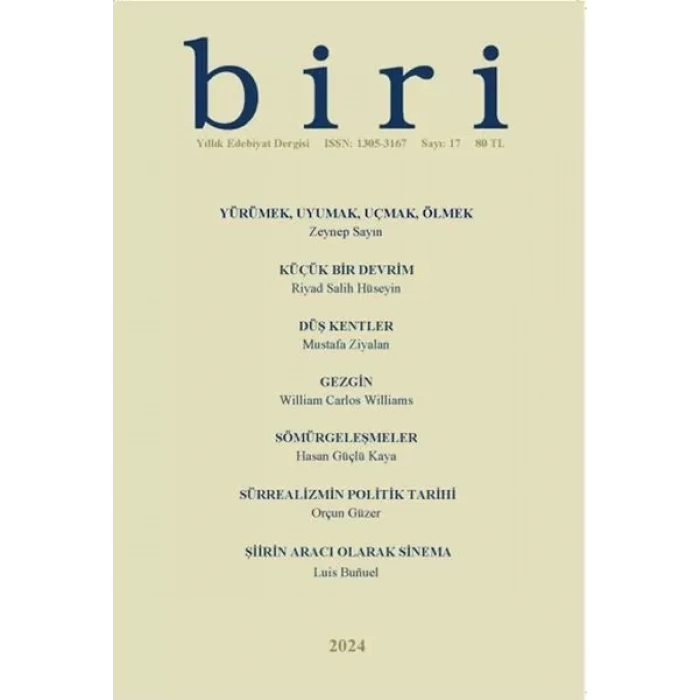 Biri Dergisi  2024, Sayı: 17