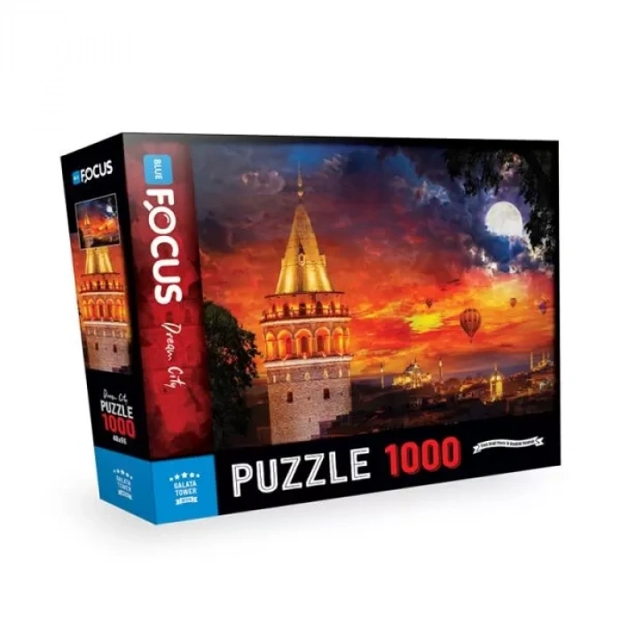 Blue Fus Puzzle Galata Kulesi 1000 Parça