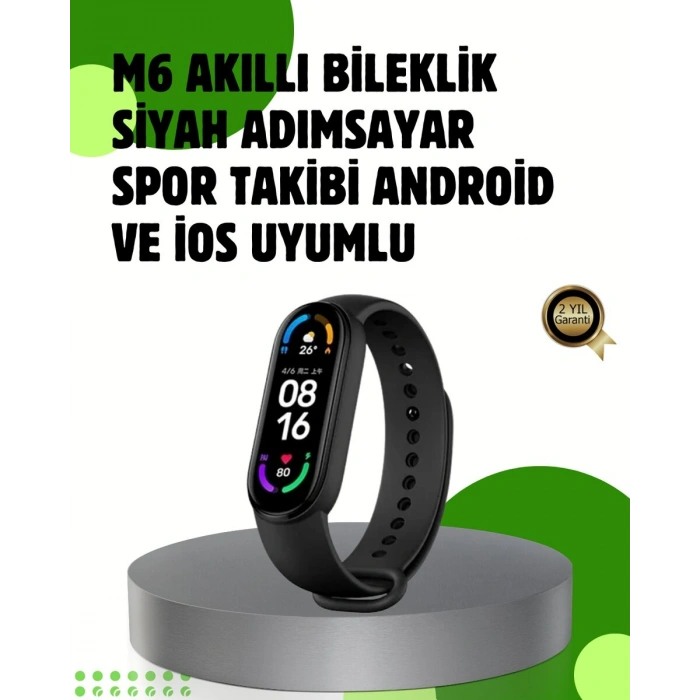 Bluetooth 5.0 Akıllı Bileklik – Kalp Uyku ve Aktivite Takibi