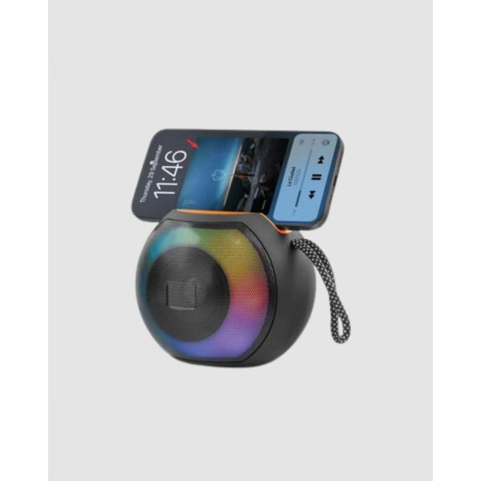 Bluetooth 5.0 Hoparlör – RGB Işıklı Güçlü Bas ve 360° Surround Ses