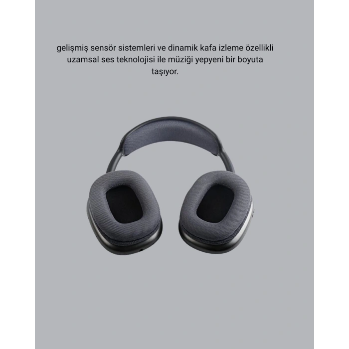 Bluetooth 5.0 Kulak Üstü Kulaklık – Gürültü Engelleme Uzamsal Ses Hızlı Şarj