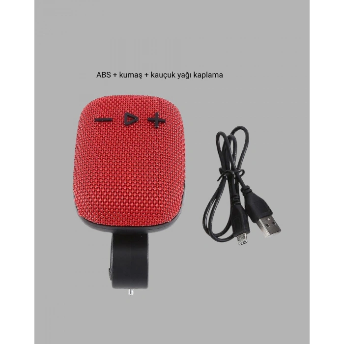 Bluetooth 5.1 Kablosuz Hoparlör – Güçlü Bas FM Radyo ve Çoklu Giriş Destekli