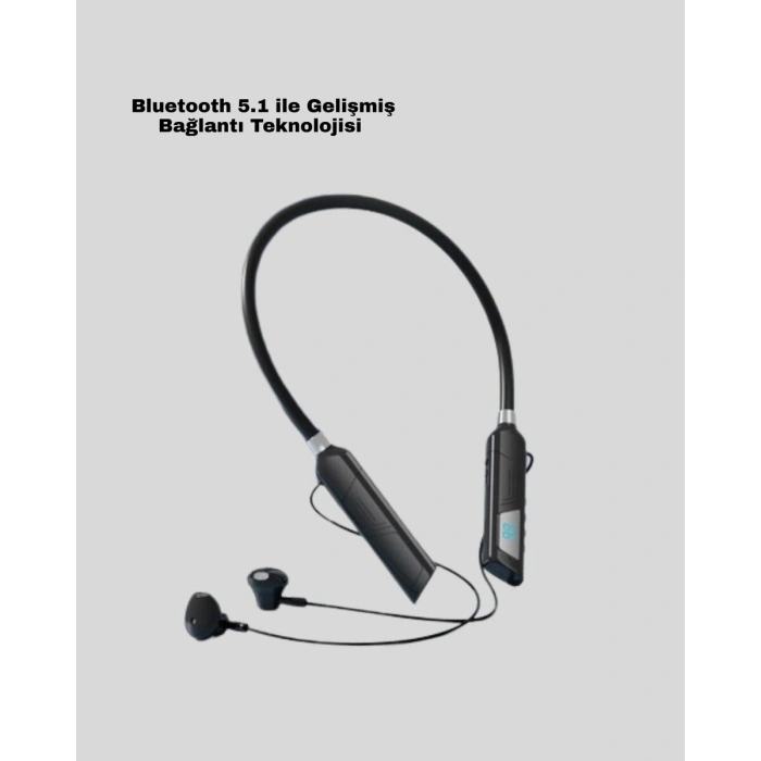 Bluetooth 5.1 Kablosuz Kulaklık – Net Ses ve Güçlü Bağlantı