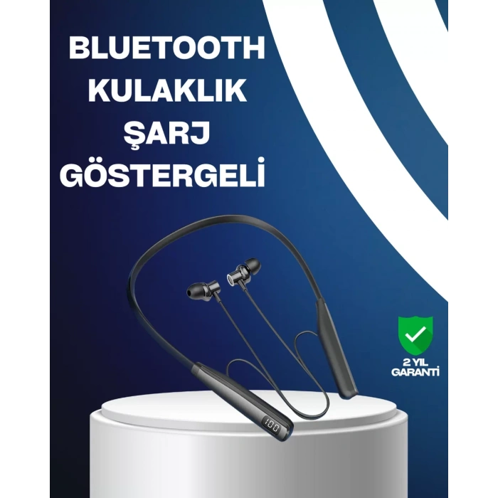 Bluetooth 5.3 Boyun Bantlı Kulaklık – Oyun ve Müzik Modu SD Kart Desteği