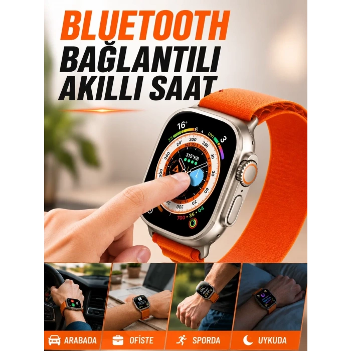 BLUETOOTH BAĞLANTILI AKILLI SAAT