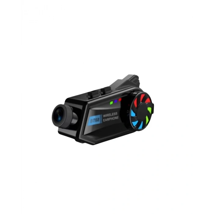 Bluetooth Destekli Kask Kamerası Uzun Batarya ve Akıllı Kontrol