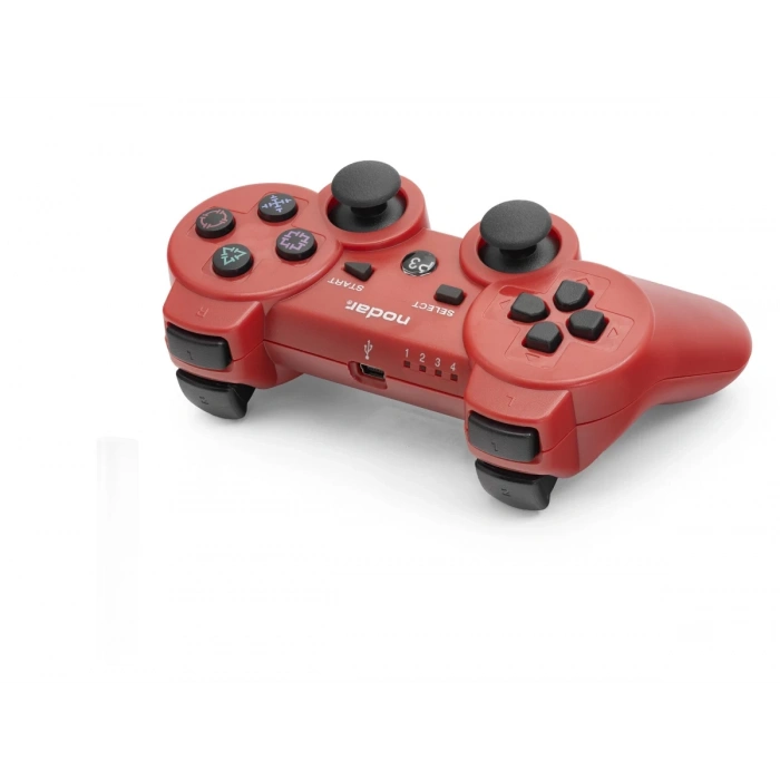 Bluetooth Gamepad Oyun Kolu PS3 Uyumlu Kırmızı ND600B