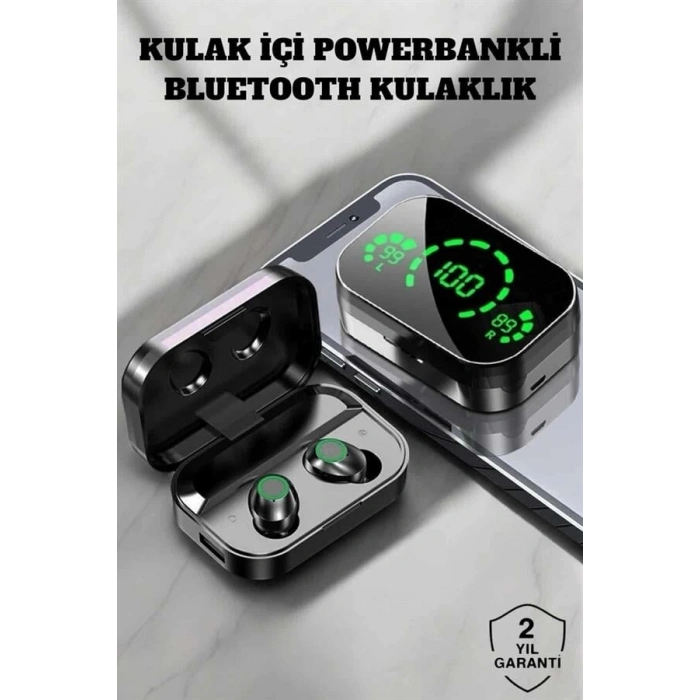 Bluetooth Kulaklık Mikrofonlu Dokunmatik Kontrol ANC Özelliği