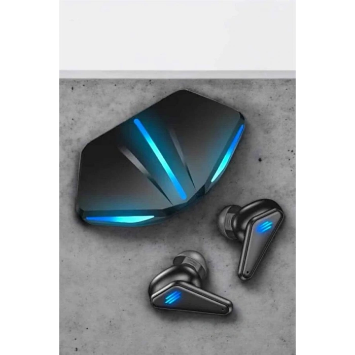 Bluetooth Oyuncu Kulaklığı Led Işıklı Kablosuz ANC Özelliği