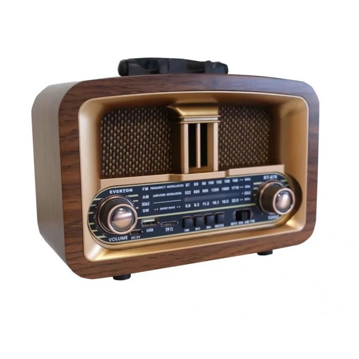 Bluetooth Usb/Sd/Aux/Fm Nostalji Radyo RT-876
